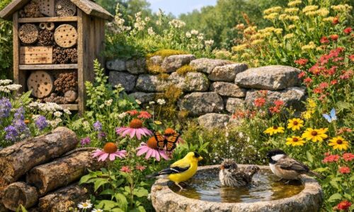 Biodiversität im Garten fördern: Einfache Maßnahmen mit großer Wirkung